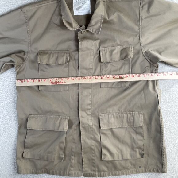 Men's Tan Shirt Jacket - Picture 7 of 16